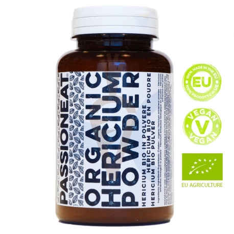 Hericium erinaceus fungo europeo Bio in polvere- 100g
