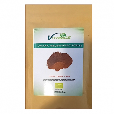 Hericium erinaceus Lion's mane fungo bio Estratto 10:1 60g polvere