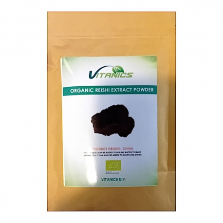 Reishi Ganoderma lucidum fungo bio Estratto 10:1 60g polvere