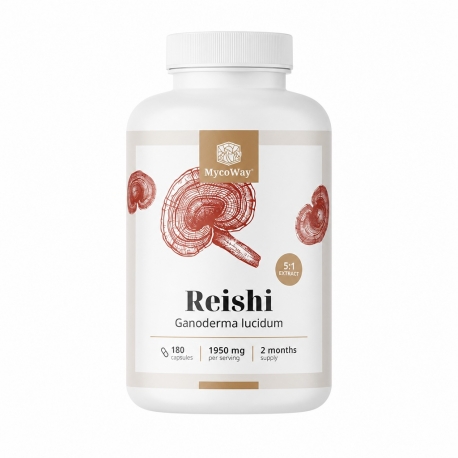 Reishi 1950 mg – estratto 5:1 da 180 capsule