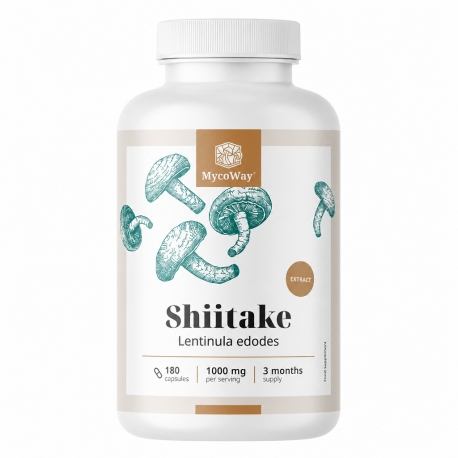 Shiitake 1000 mg – estratto da 180 capsule
